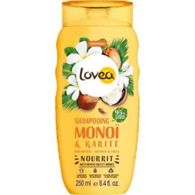 Lovea shampoing mono&iuml; & karit&eacute; cheveux secs et abim&eacute;s 250ml