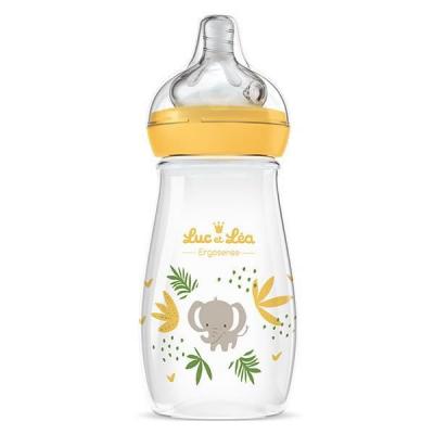 Biberon Plastique 270ml Ergosense Savane 2 Mois et + Luc Et Lea