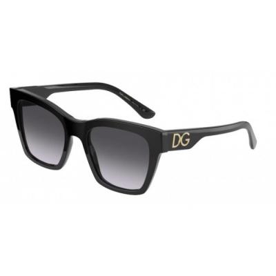 Lunettes de soleil Dolce & gabbana Dg4384 col. 501/8g Femme Carr&eacute; Noir