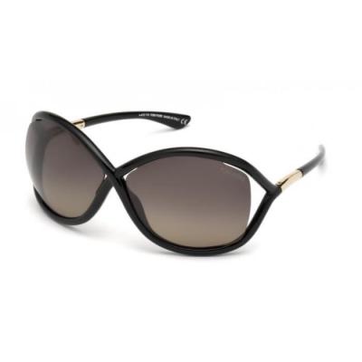 Lunettes de soleil Tom Ford FT0009 01D Whitney Polaris&eacute;s 64-14 Noir