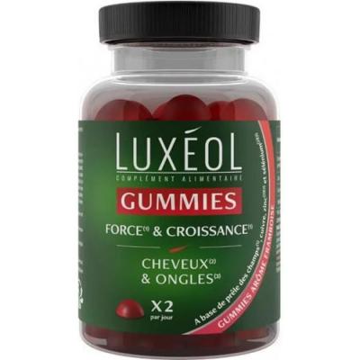 Lux&eacute;ol Force et Croissance Cheveux et Ongles, 60 gummies