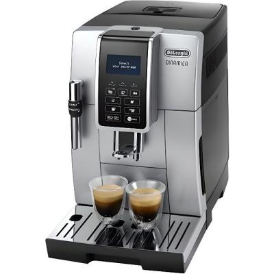 Delonghi machine &agrave; expresso avec &eacute;cran et broyeur pour Caf&eacute; en grains et moulu 1450W gris noir