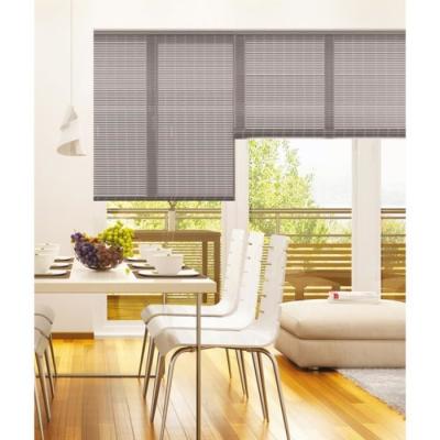 Store enrouleur Roll'Up bambou gris Madeco L.180 x l.100cm