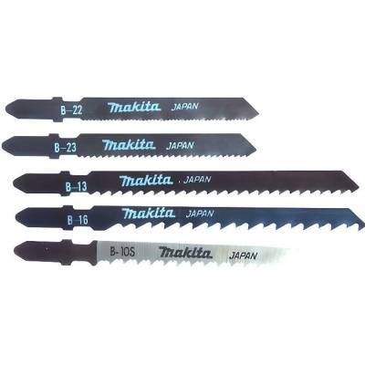 Makita A-86898 Assortment A Jigsaw Blade Set 5 Units Argent&eacute;