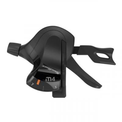 DLM400 R7 Levier de vitesses double VTT 7 vitesses Noir