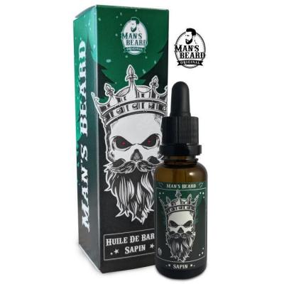 Man's Beard - Huile de Barbe parfum&eacute;e - Sapin - 30ml