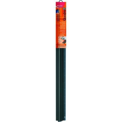 Maped maped r&egrave;gle quadro, en aluminium, longueur: 800 mm noir
