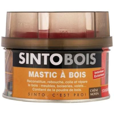 Mastic &agrave; bois standard Sintobois Chene Moyen Boite 170ML SINTO