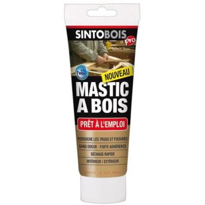 Mastic &agrave; bois Pr&ecirc;t &agrave; l'emploiBOIS - Bois Blond - Tube 400 g - 39700