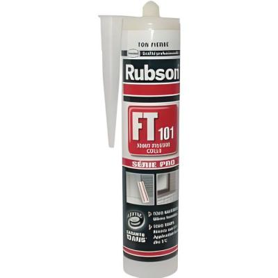 Mastic d'&eacute;tanch&eacute;it&eacute; Ft101 jointe et colle RUBSON, ton pierre, 280 ml