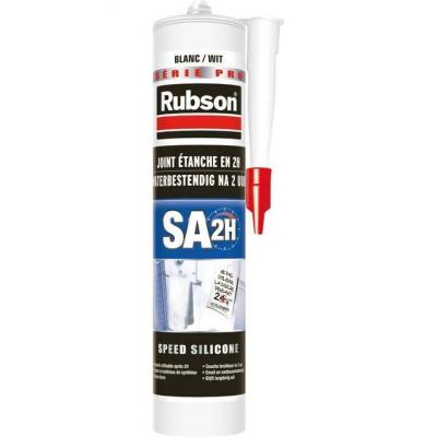 Mastic silicone - sa1h - blanc - cartouche de 280ml - rubson 1317429