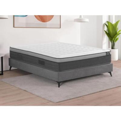 Matelas 160 x 200 cm ressorts ensach&eacute;s 7 zones et m&eacute;moire de forme &eacute;p.30cm - ASGARD de DREAMEA