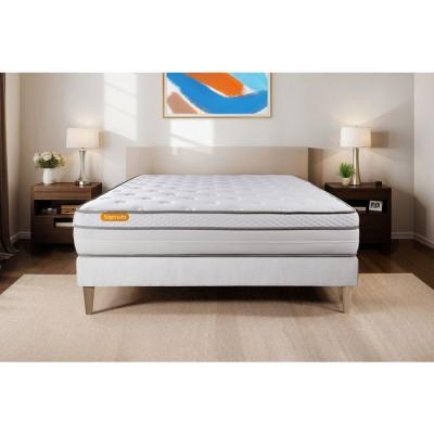 Matelas 160x200 Ressorts et m&eacute;moire de forme - Equilibr&eacute;