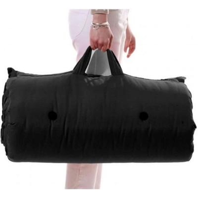 Terre de Nuit Matelas futon de voyage coton anthracite 70x190