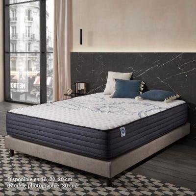 Matelas 180x200x30 cm - Accueil Blue Latex - Mousse HR