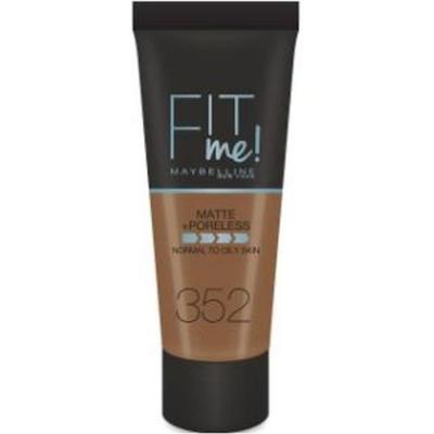 Maybelline - Fond de teint FIT ME MATTE&PORELESS 352 Cacao 30 ml