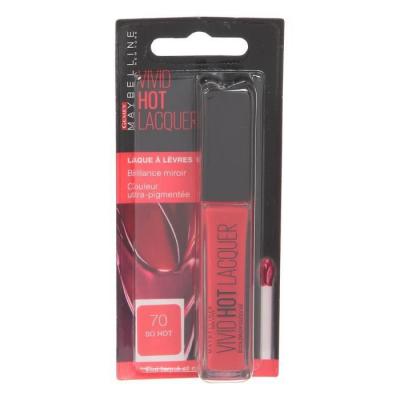 Maybelline - Rouge &agrave; l&egrave;vres VIVID HOT LACQUER 70 So Hot 7.7 ml