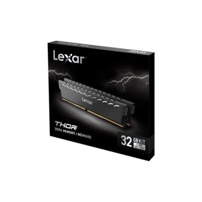 Kit Barrettes M&eacute;moire 32go (2x16go) Dimm Ddr4 Lexar Thor Rgb Pc4-2560