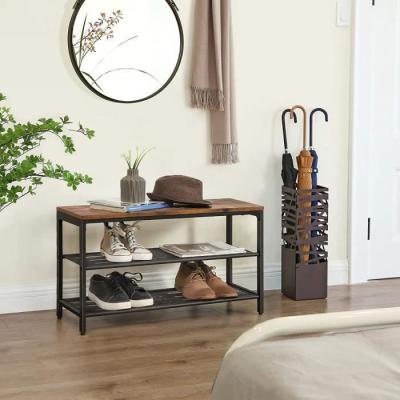 VASAGLE Banc &agrave; chaussures maille