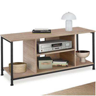 Meuble TV Style industriel Bois clair industriel, Ch&ecirc;ne Sonoma