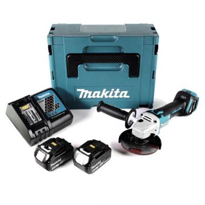 Mini-Meuleuse MAKITA DGA511RTJ (2 x 5,0 Ah DC18RC MAKPAC 3)