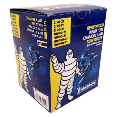 Chambre &agrave; air Michelin offroad 90/90-21 valve droite