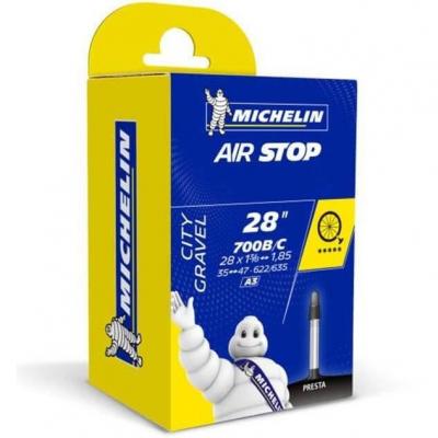 Chambre &agrave; Air v&eacute;lo Michelin Air Stop A3 700 x 35/47C Presta 40mm