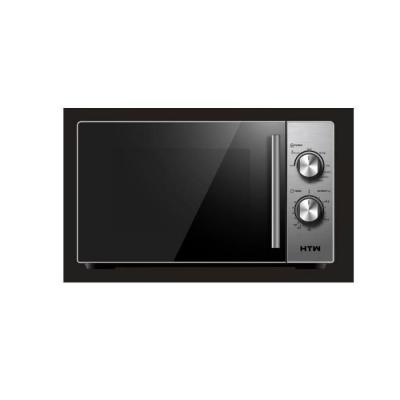 Micro-ondes HTW 700 W - Finition inox et noir