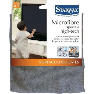 Starwax - Microfibre sp&eacute;ciale &eacute;crans et surfaces d&eacute;licates