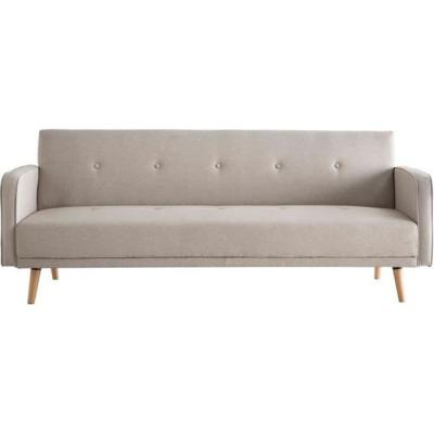 Miliboo - Canap&eacute; convertible scandinave 3 places naturel ULLA