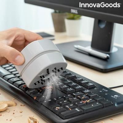 Innovagoods Mini aspirateur &agrave; main blanc - 8x6x8 cm T.U