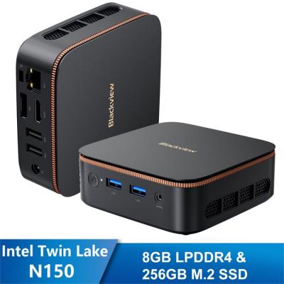 Mini PC Blackview MP20 Intel N150/8 Go/SSD 256 Go/Windows 11 Pro Noir