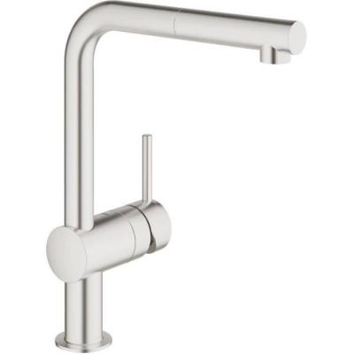 Mitigeur Minta avec rotation 360&deg; et douchette Supersteel - Grohe