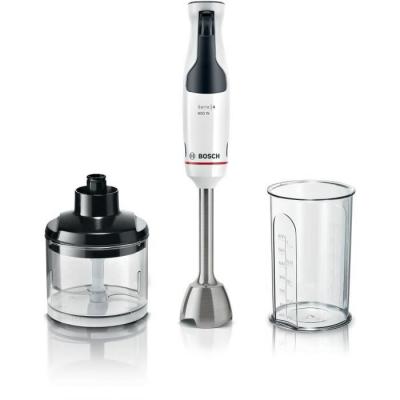 Bosch Serie 4 ErgoMaster MSM4W220 - Mixeur &agrave; main - 600 Watt - blanc