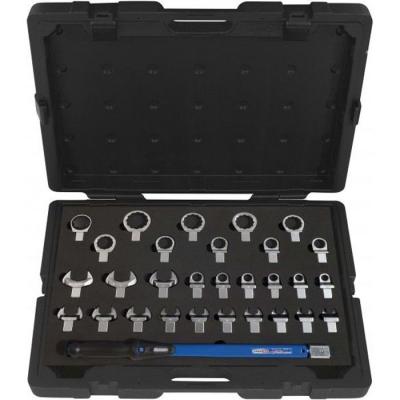 Ks tools 516.1730 cl&eacute; dynamom&eacute;trique avec 31 cl&eacute;s interchangeable 1/2" 20-200 nm/31 pi&egrave;ces