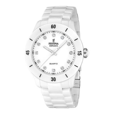 Montre femme - FESTINA - F20720/2 - C&eacute;ramique blanche - 38 mm - Chic 