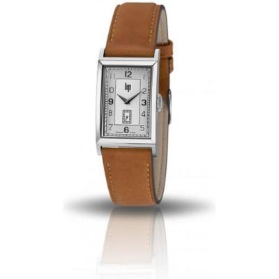 Lip Homme Analogique Quartz Montre avec Bracelet en Caoutchouc 671015