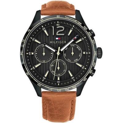 Tommy Hilfiger Montre Cuir Marron pour Homme-1791470