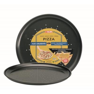 Ibili 821928 moule &agrave; pizza 28 cm antiadh&eacute;sif moka