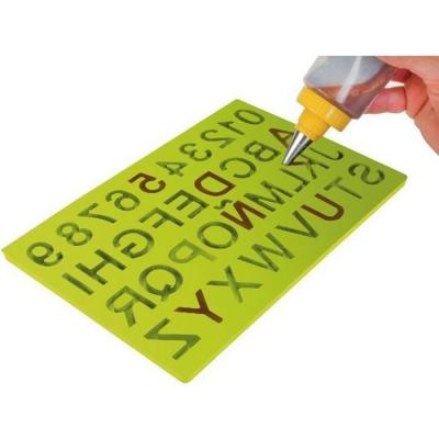 Ibili 871300 Moule &agrave; chocolat en forme de lettres et de chiffres