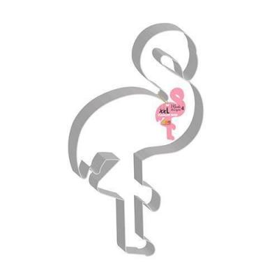 Moule-D&eacute;coupoir Inox Xxl Flamant Rose