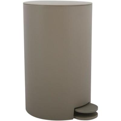 Poubelle &agrave; p&eacute;dale pp osaki 3L Taupe - Taupe - MSV