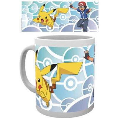 Pok&eacute;mon - Produits Sp&eacute;ciaux - Mug Sacha Et Pikachu - I Choose You