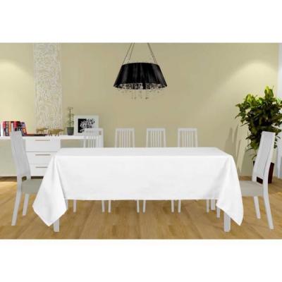 Nappe anti-t&acirc;ches rectangle 160x270 cm ALIX blanc, par Soleil d'Ocre