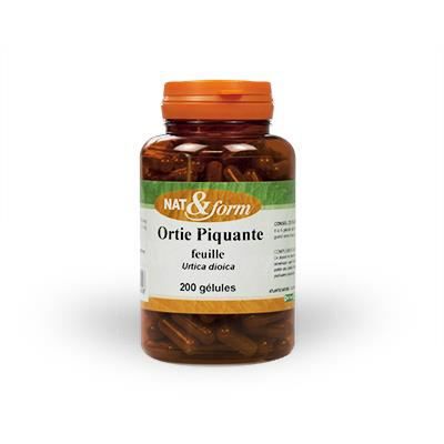 Nat&Form Ortie piquante (Feuille) Bio en g&eacute;lules