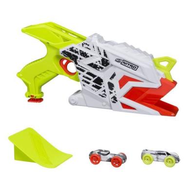 NERF NITRO - Aerofury Ramp Rage + 2 Voitures - Lanceur de Voitures
