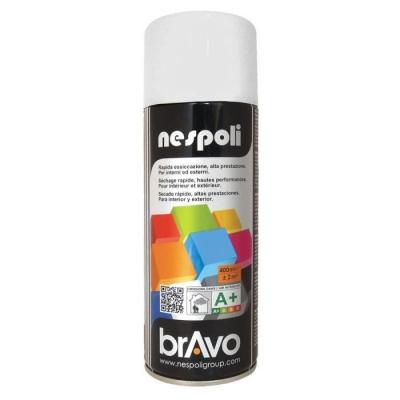 NESPOLI A&eacute;rosol peinture professionnelle blanc neige brillant 400mL