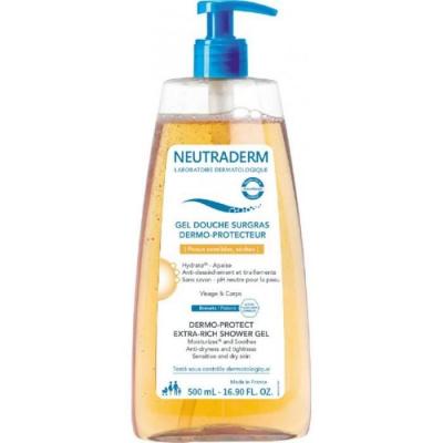NEUTRADERM Gel douche surgras dermo-protecteur flacon pompe 500ml