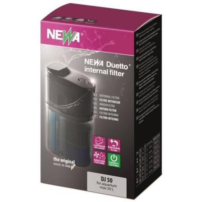 NEWA Duetto DJ50 Filtre pour Aquariophilie 80-250 l/h/4 W