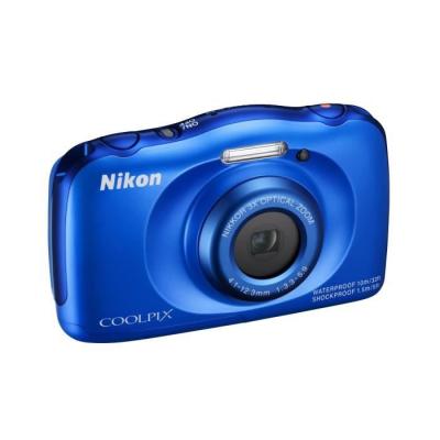 Compact Nikon Coolpix S33 Bleu 